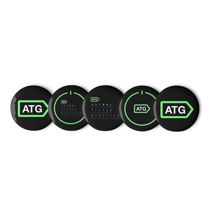 ATG Pin Buttons (set of 5) product image (1)