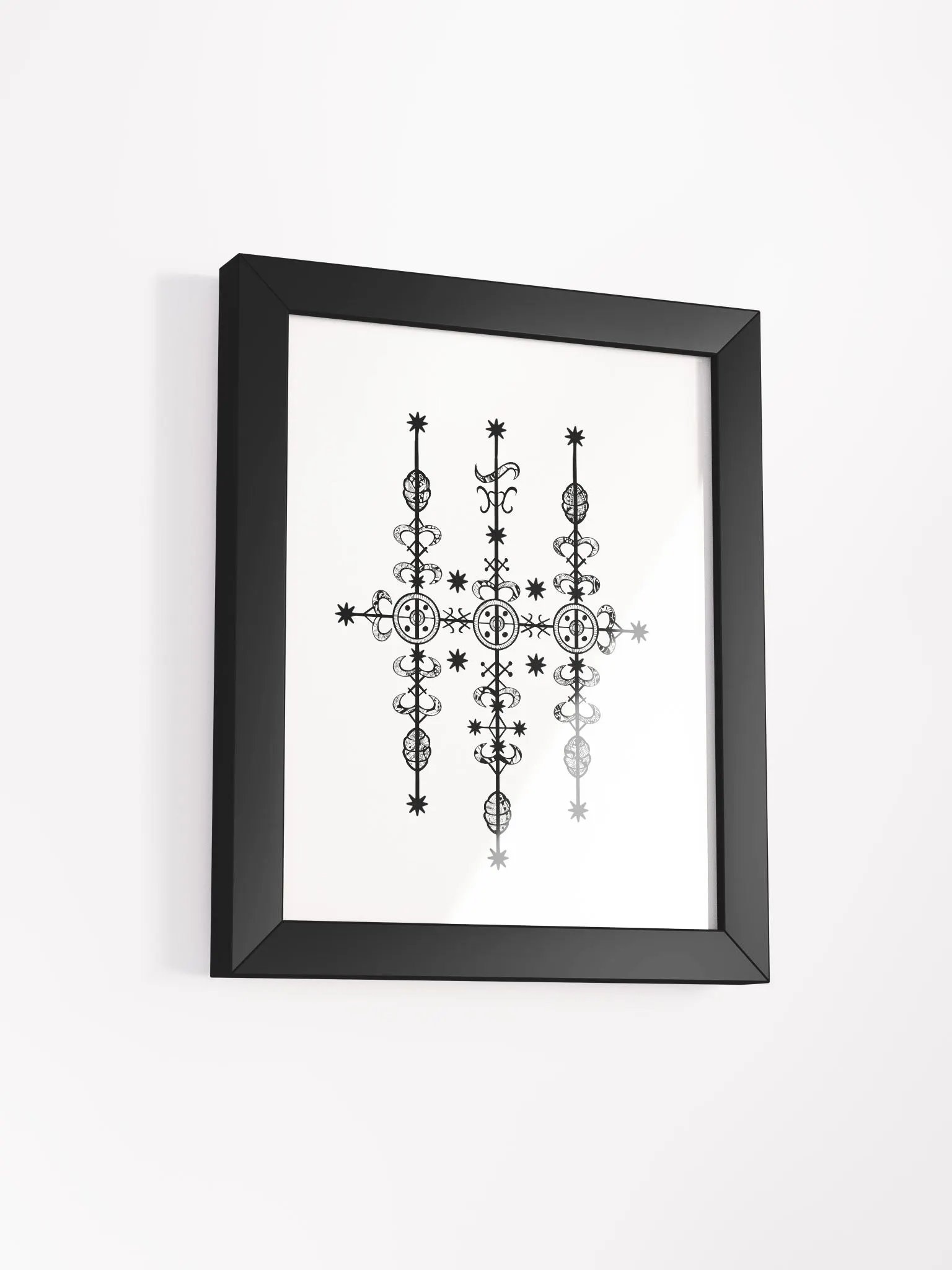 Frame with Marasa vèvè product image (16)