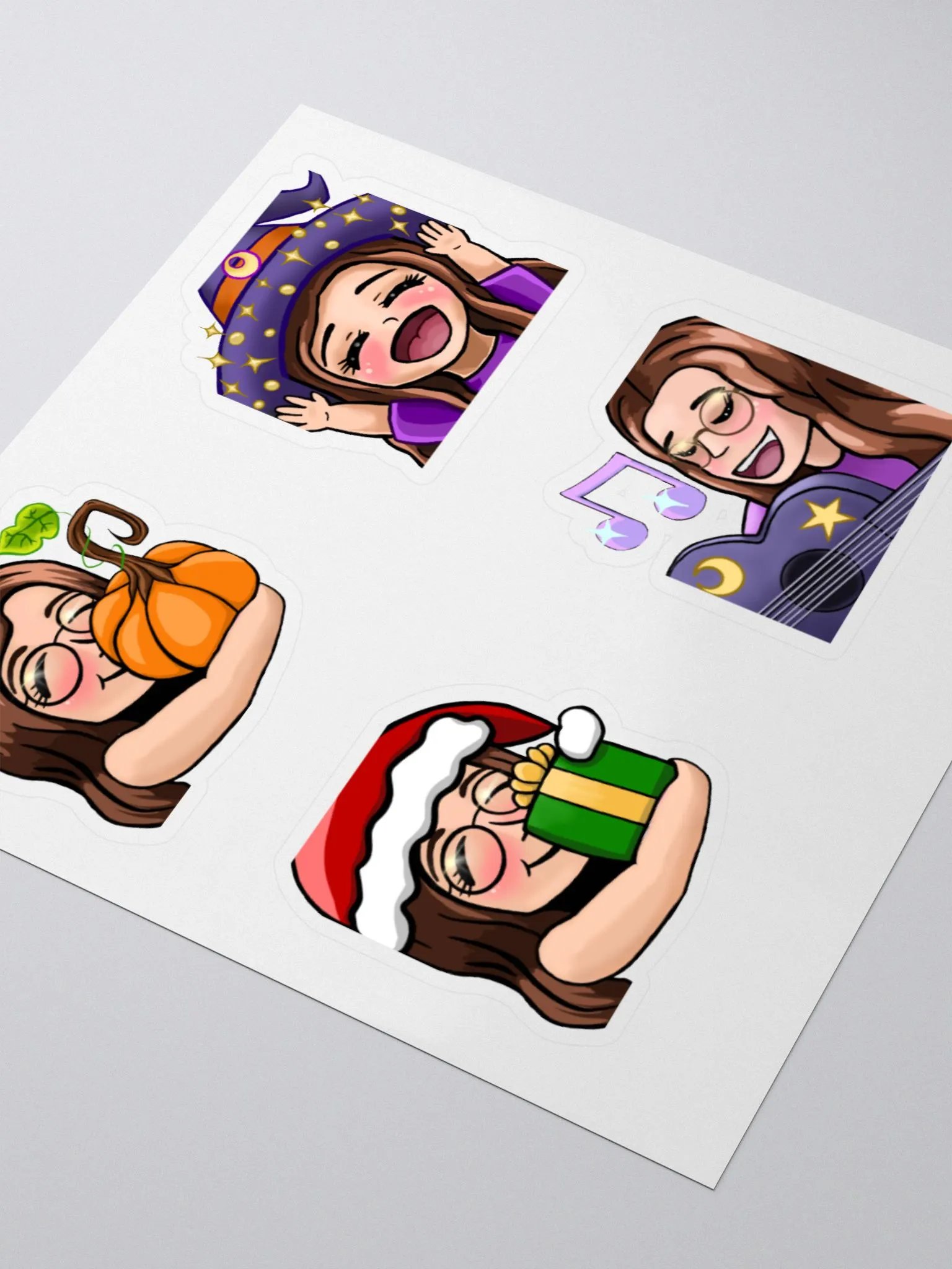 3va Emote sticker sheet 3 product image (9)
