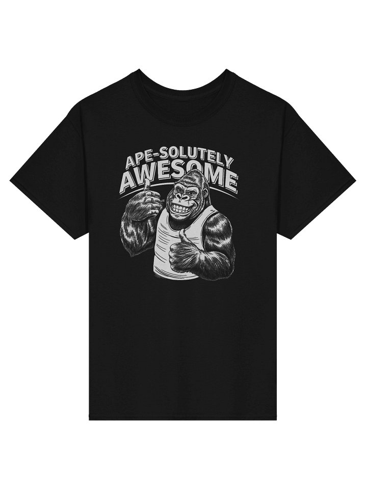 Ape-solutely Awesome Gorilla Thumbs-Up T-Shirt product image (1)
