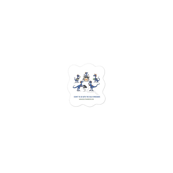 Jurassic Jams Die Cut Sticker product image (1)