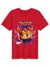 Tiger Fruit Roblox Gamer T-Shirt Gift For Kids