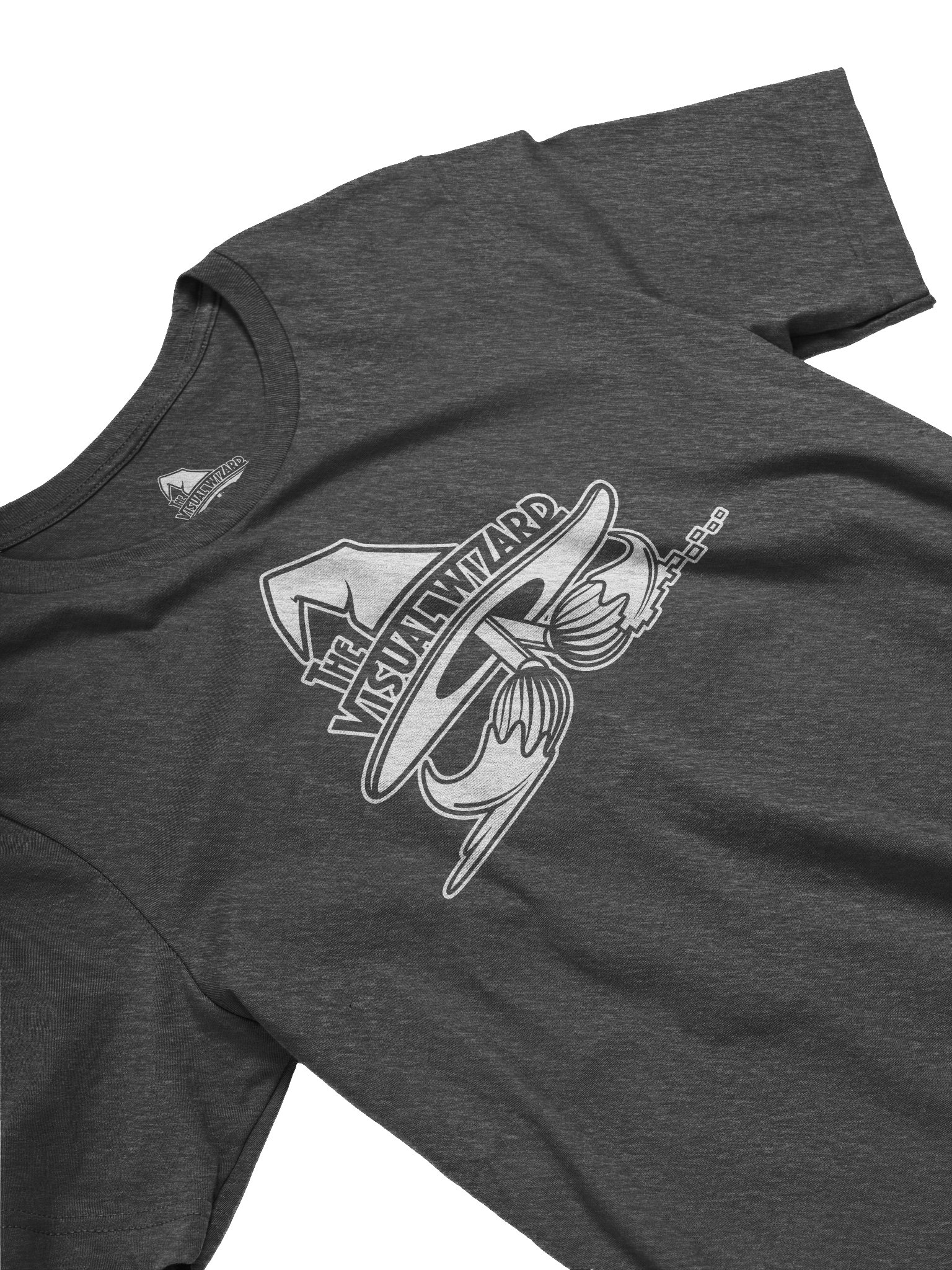 The Viz Wiz Logo (White) Signature Series T-Shirt product image (3)