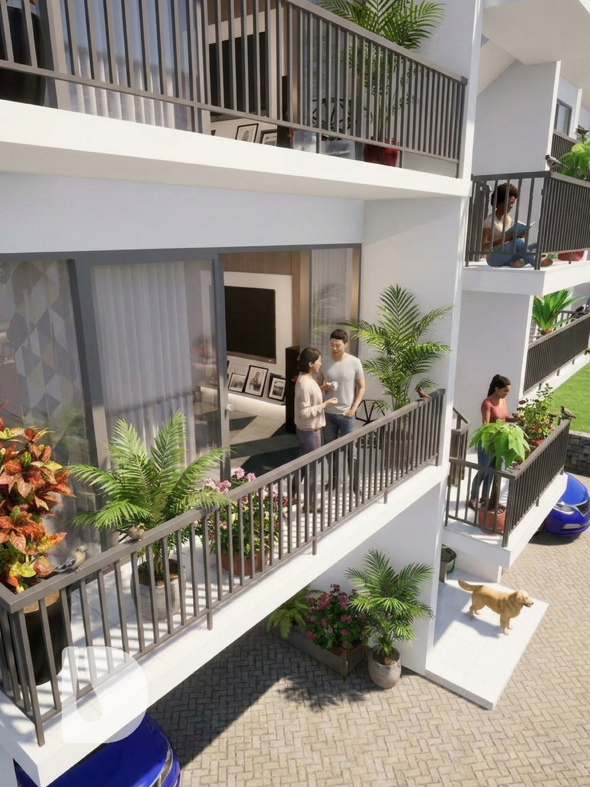 Architectural Drawings – 3-Storey 6-Unit Apartment Block | DA32301A-DA42301A product image (5)