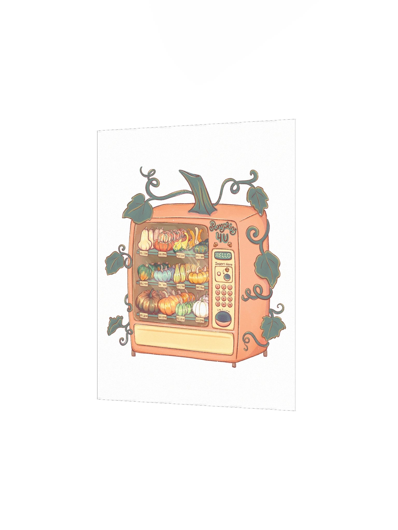 Pumpkin Vending Machine - Print product image (4)