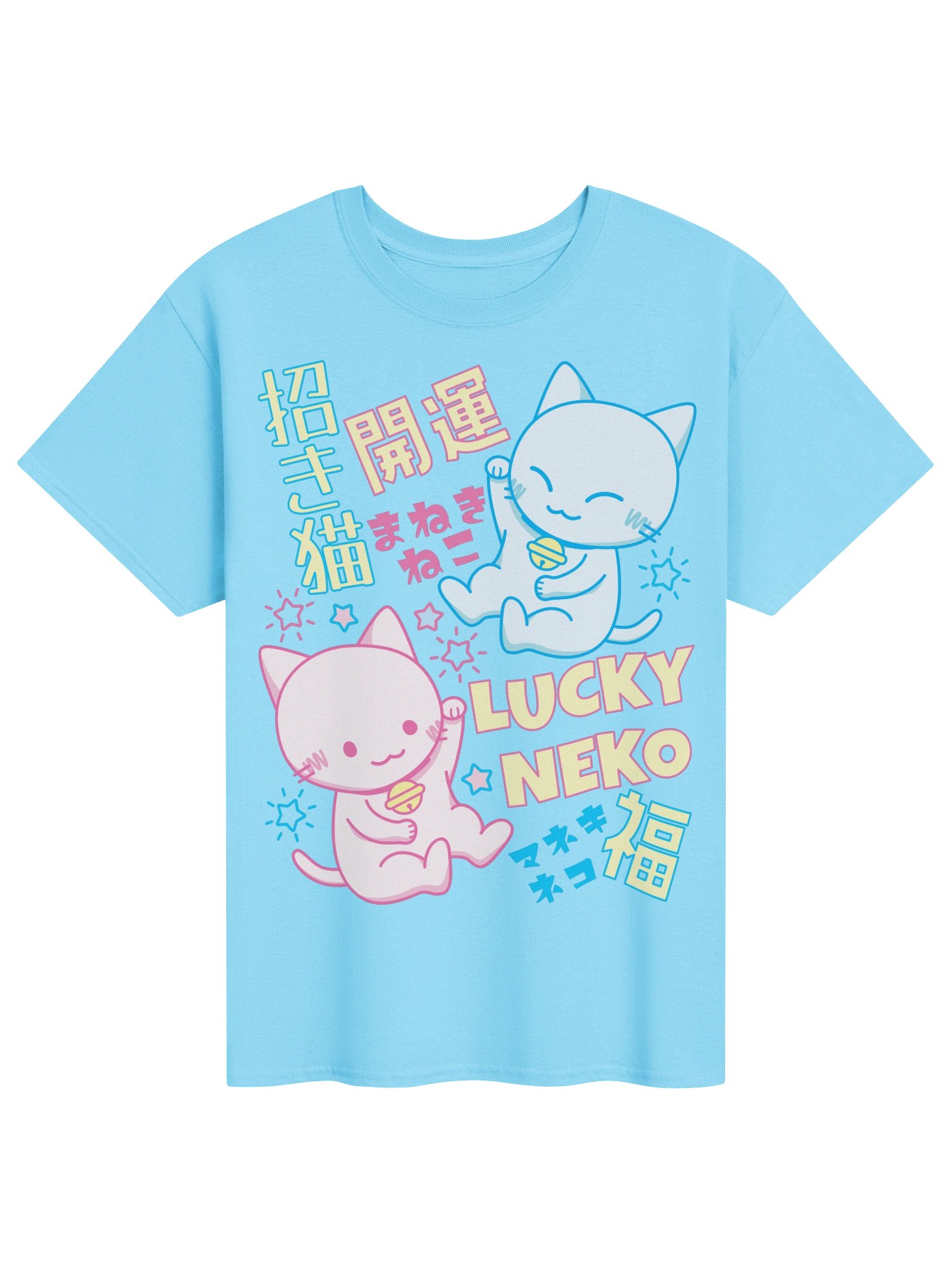 Lucky Charm Cats - Unisex Adult Heavyweight T-shirt product image (1)