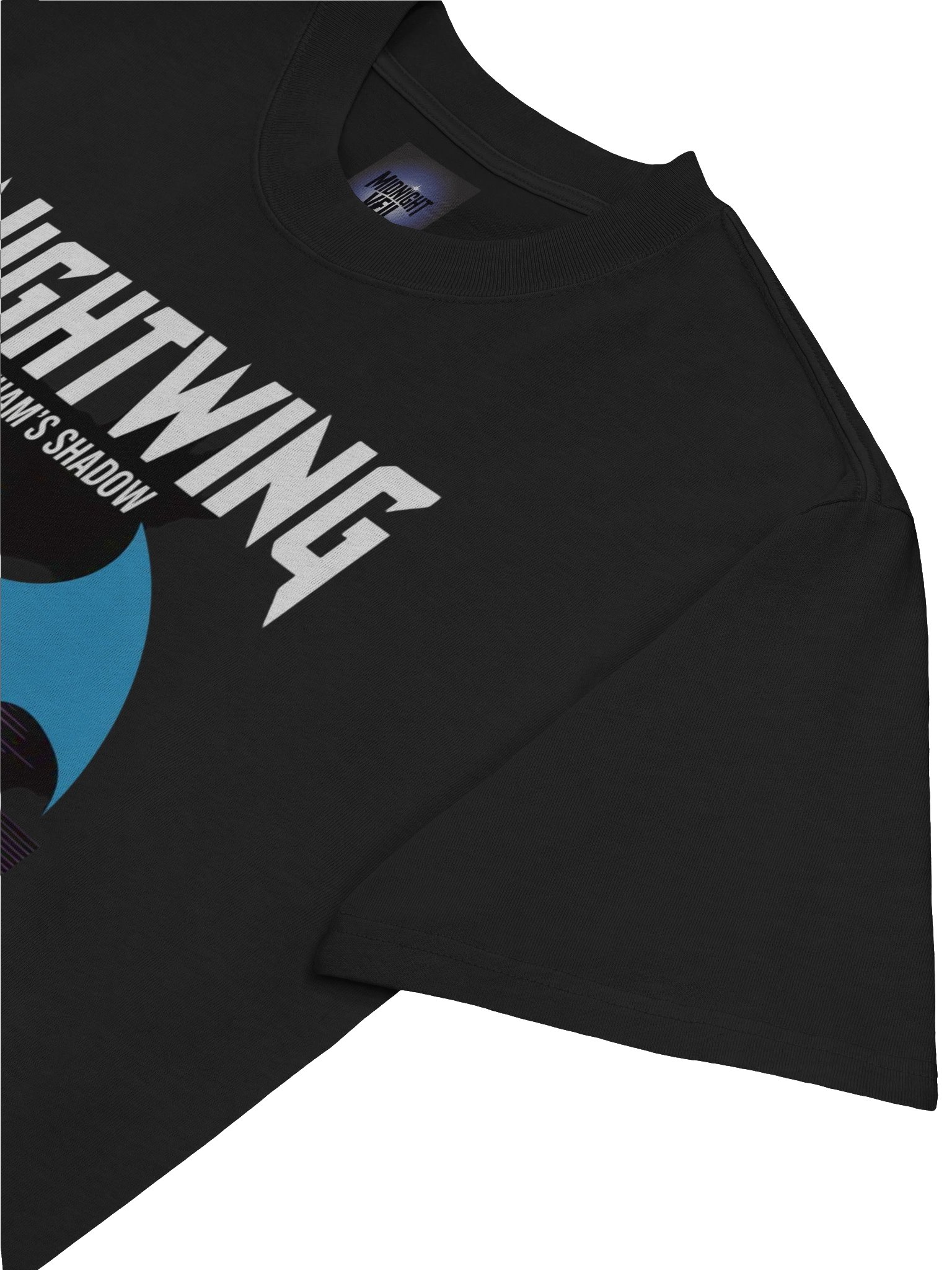 Nightwing Gotham's Shadow Oversized Faded T-Shirt product image (7)