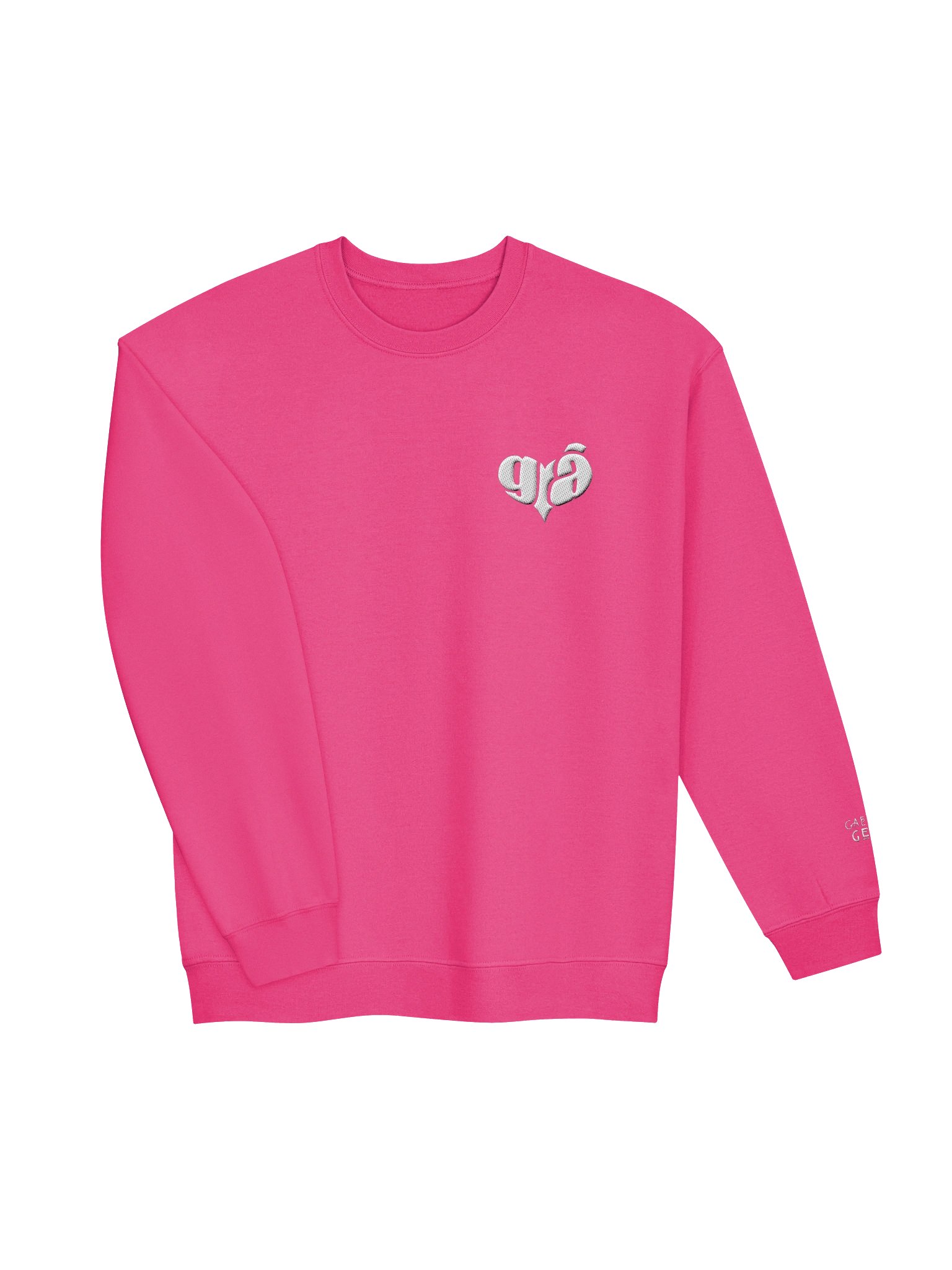Grá Means Love 🩷 Embroidered Sweatshirt in Irish / Gaeilge / Gaelic product image (2)