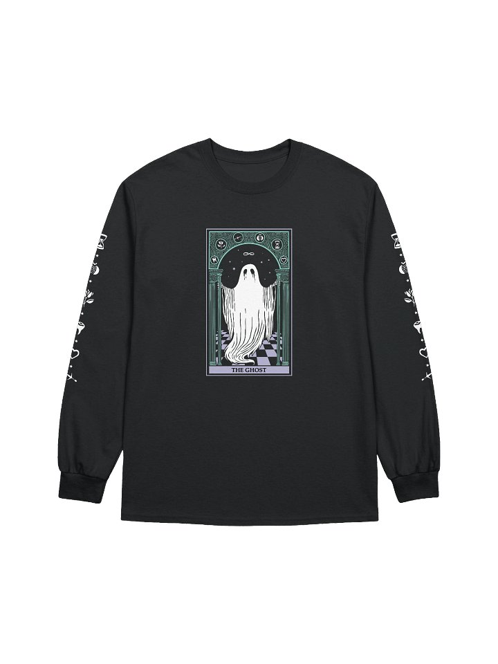 The Ghost Tarot Card Long Sleeve product image (1)