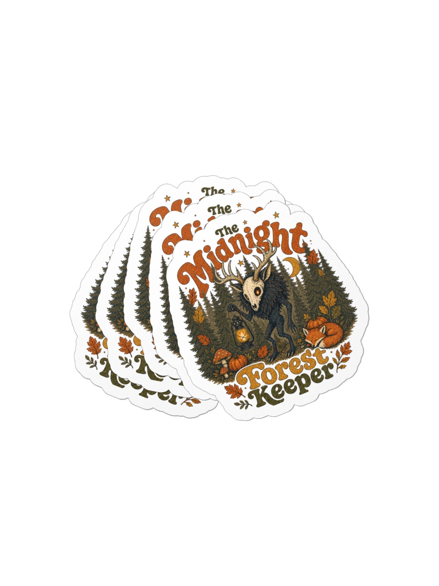 The Midnight Forest Keeper Die-Cut Sticker product image (12)