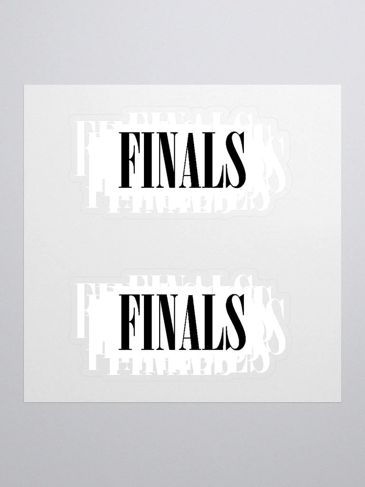 Finals Stamp Sticker product image (1)