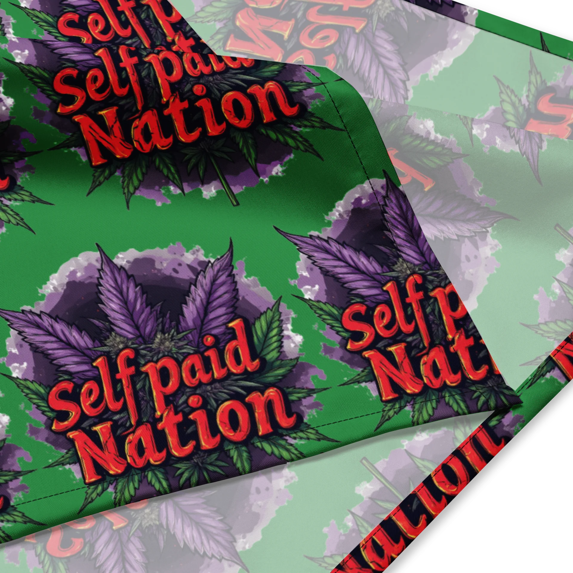Self Paid Nation 420 All-Over Bandana product image (4)
