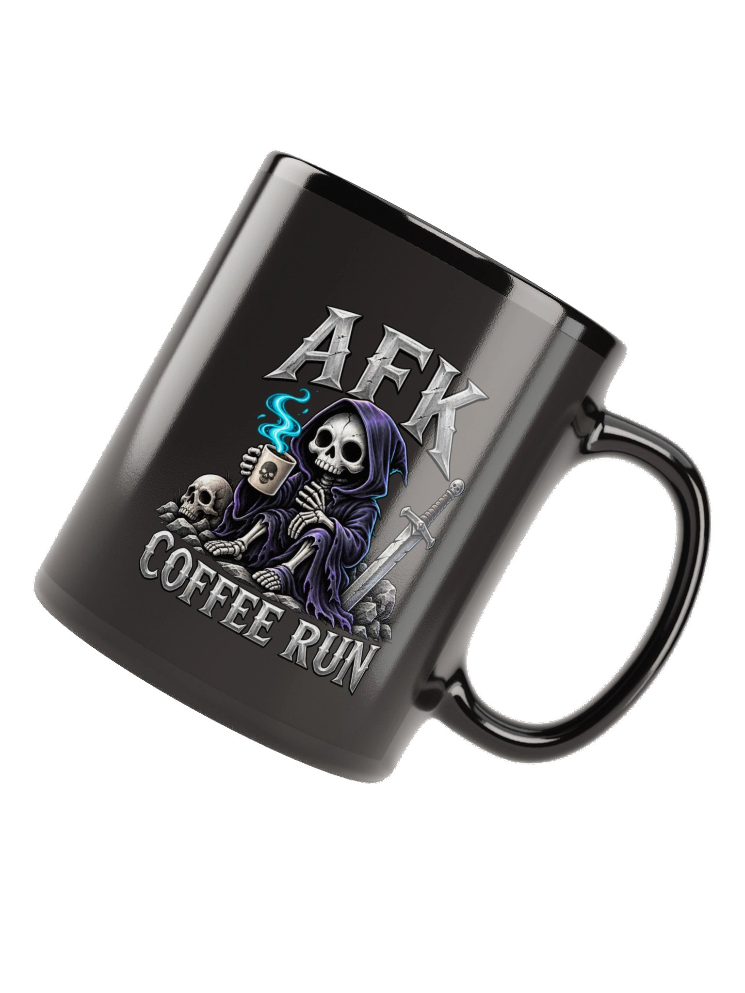 AFK Coffee Run Mug (Black) product image (6)