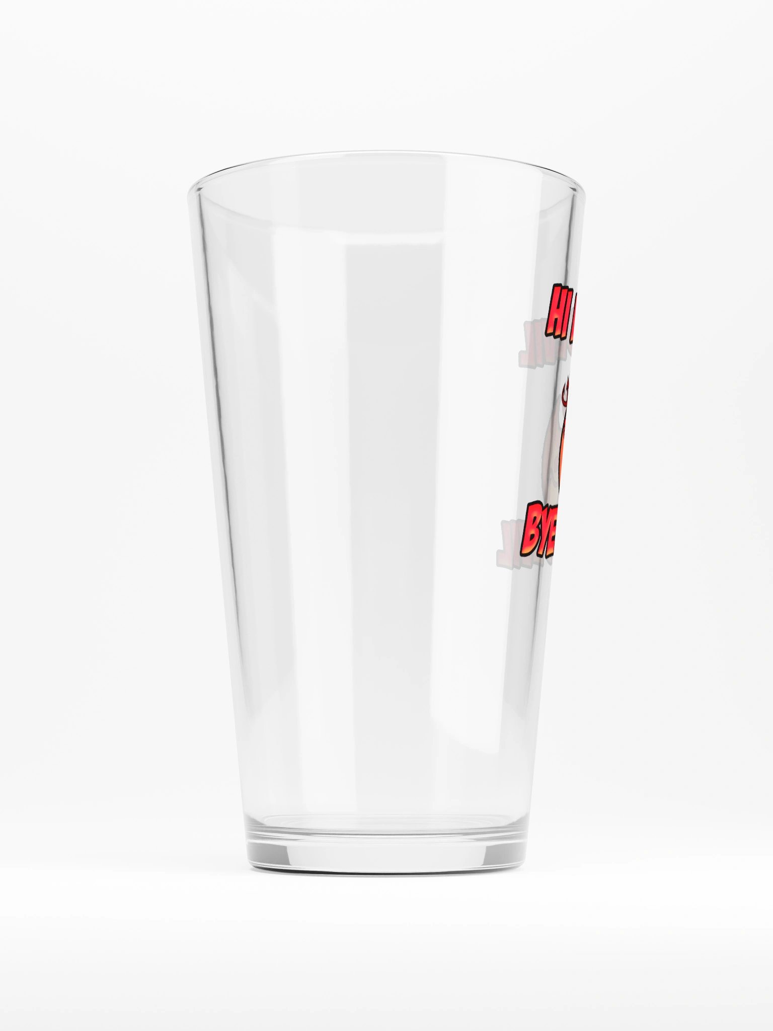 Red Devil Pint Glass product image (2)
