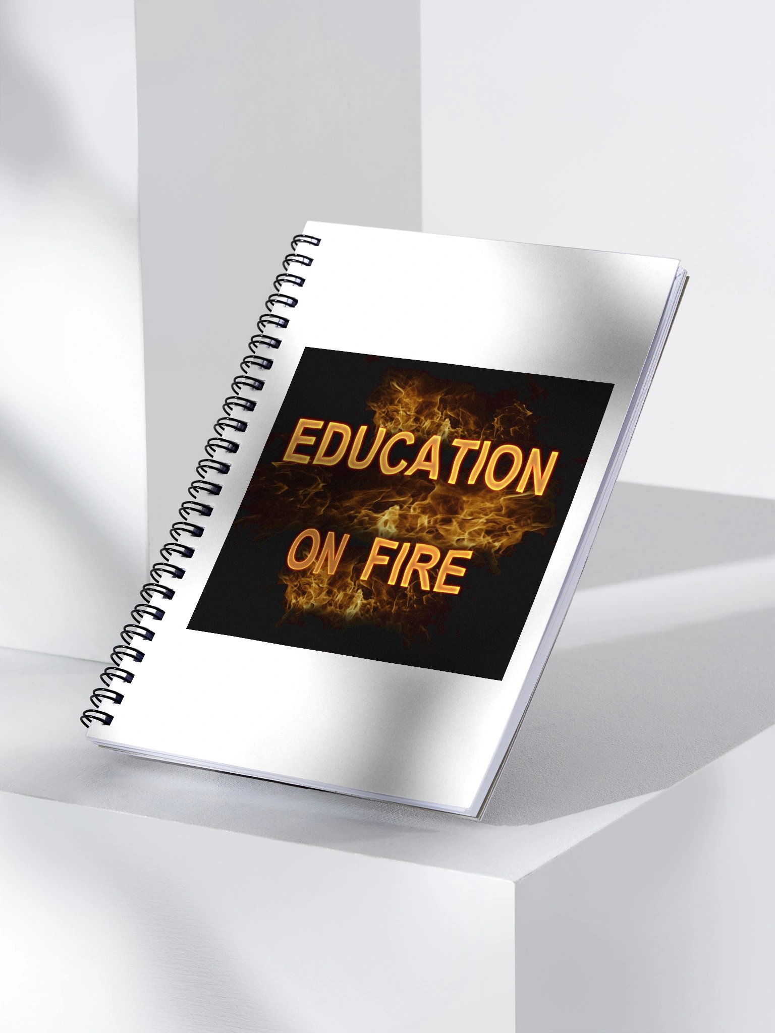Fiery Education Spiral Notebook product image (3)