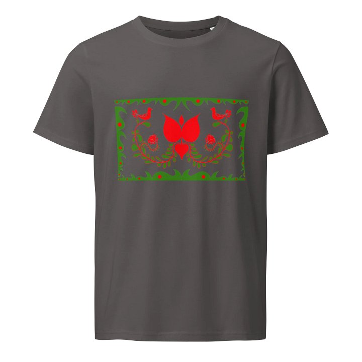 Hungarian Folk Art Harmony Organic T-Shirt product image (1)