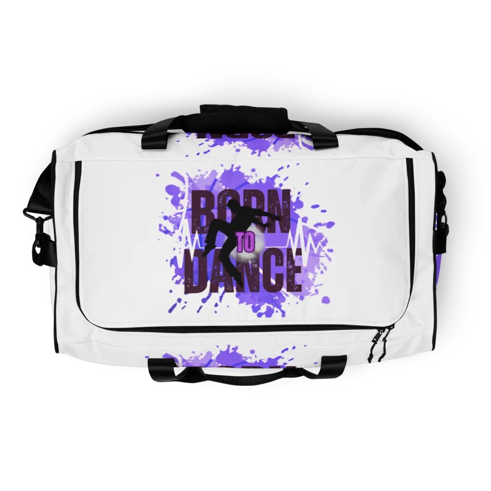 Born to Dance His Silhouette All-Over Duffle Bag product image (6)