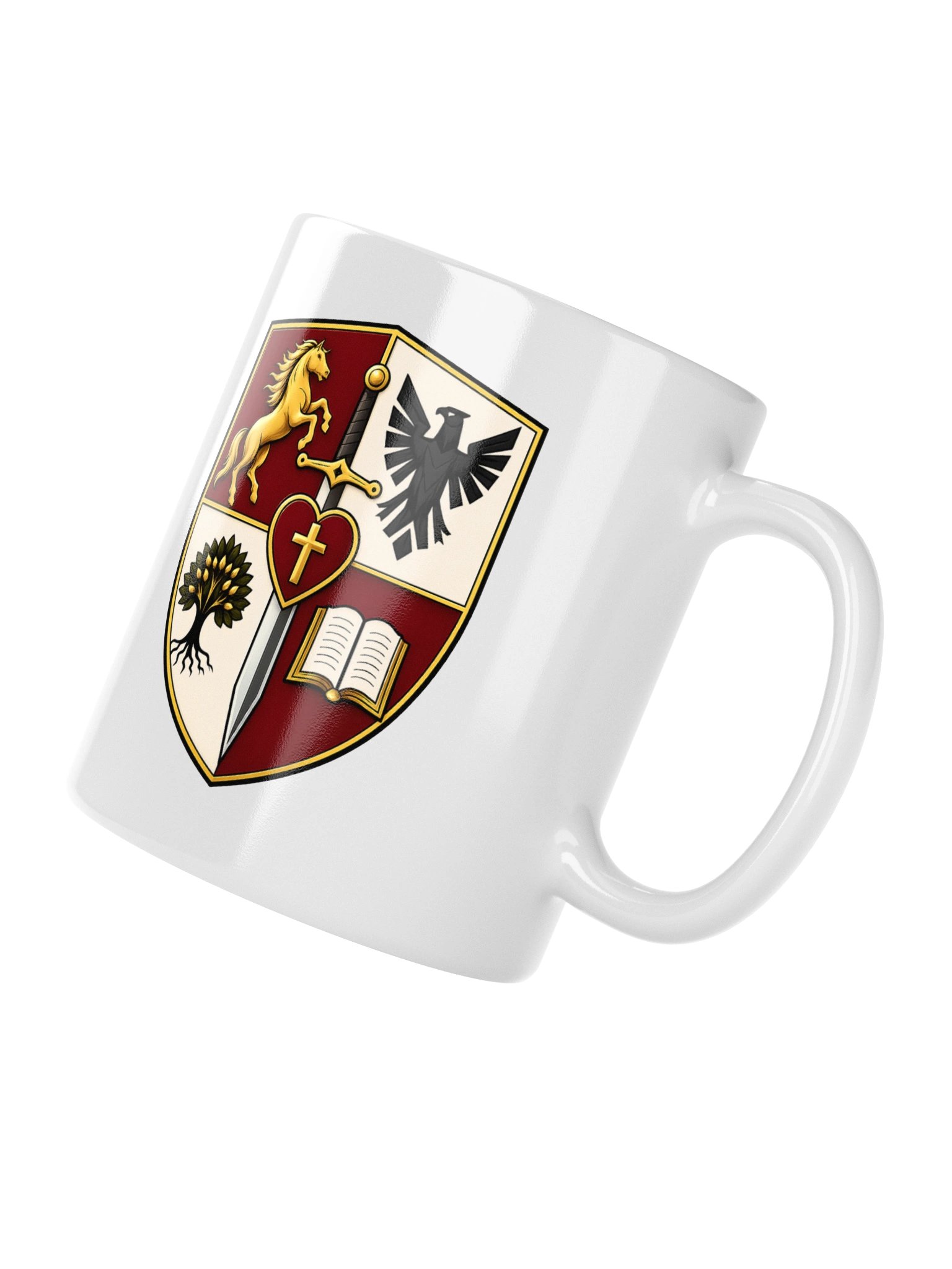 Heraldic Crest Glossy Mug product image (4)