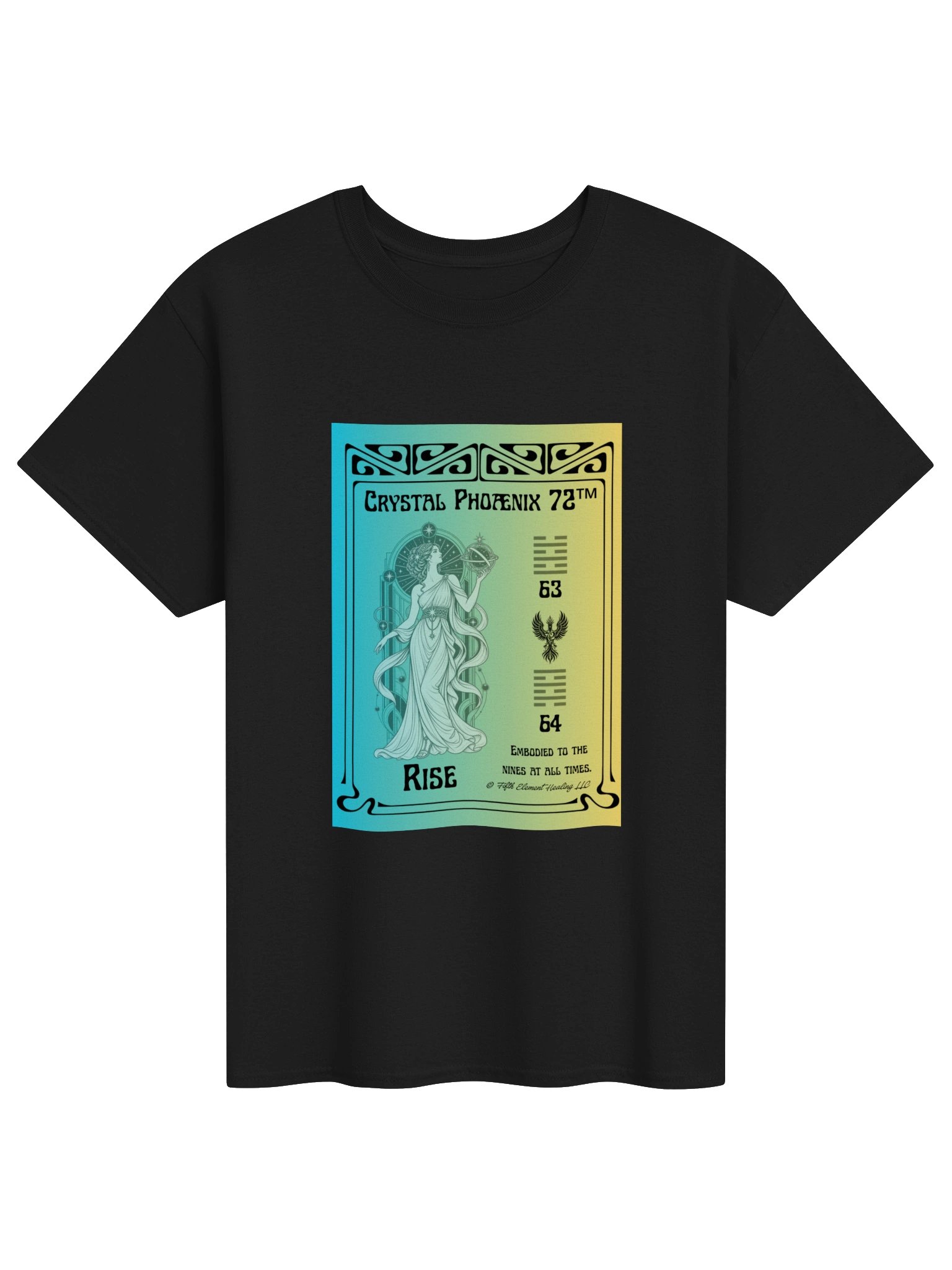 Crystal Phoænix 72™ Rise Tee - Jade product image (1)