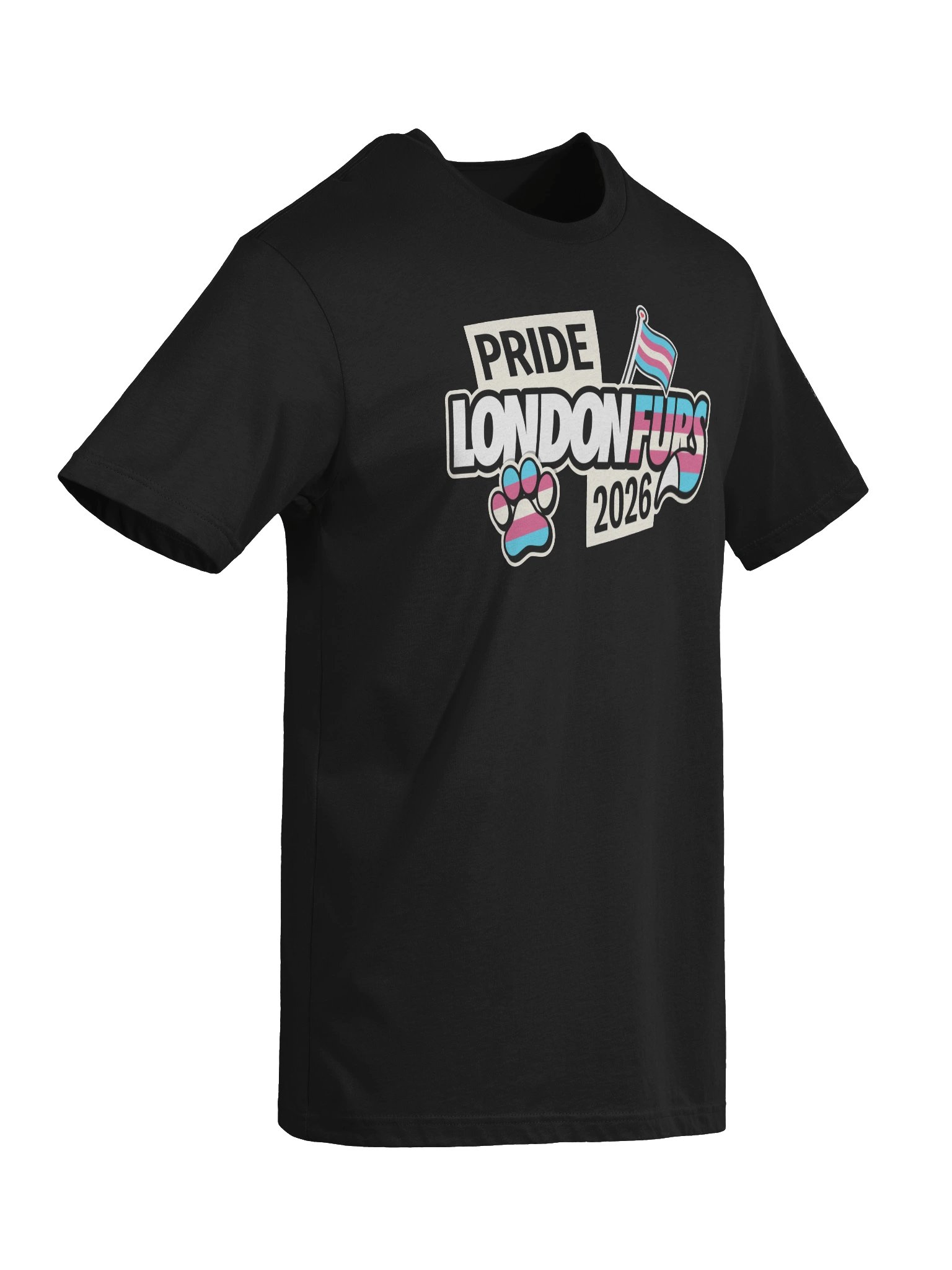 LondonFurs Pride '26 - Trans flag - T-shirt product image (6)