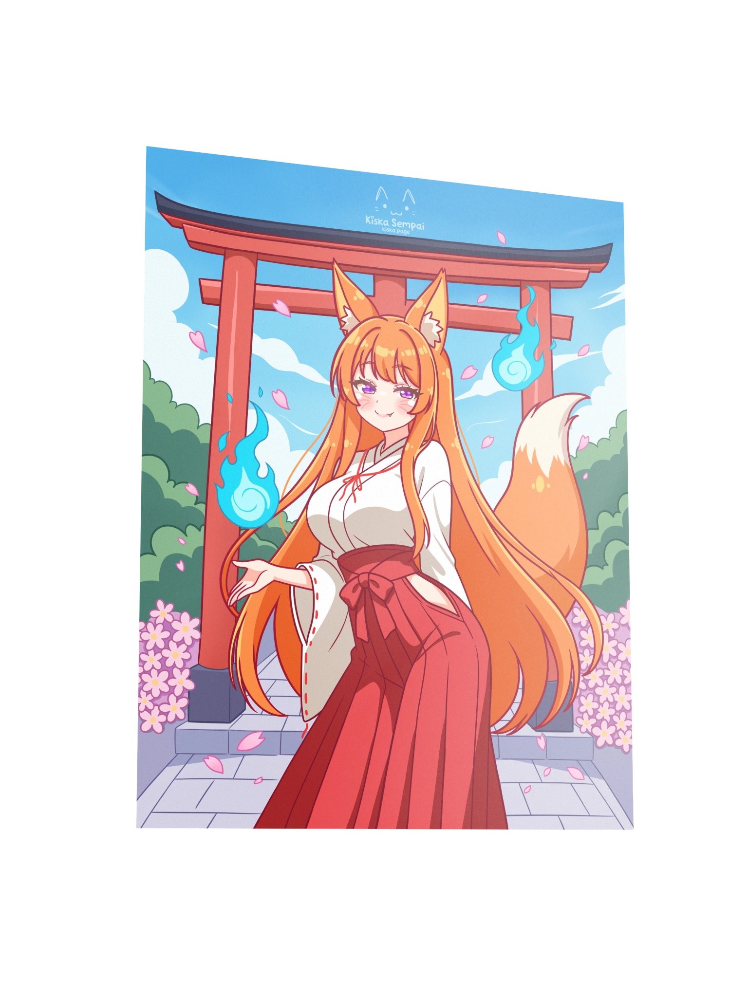 Shrine Maiden Konkon ☆ Wall Art product image (3)
