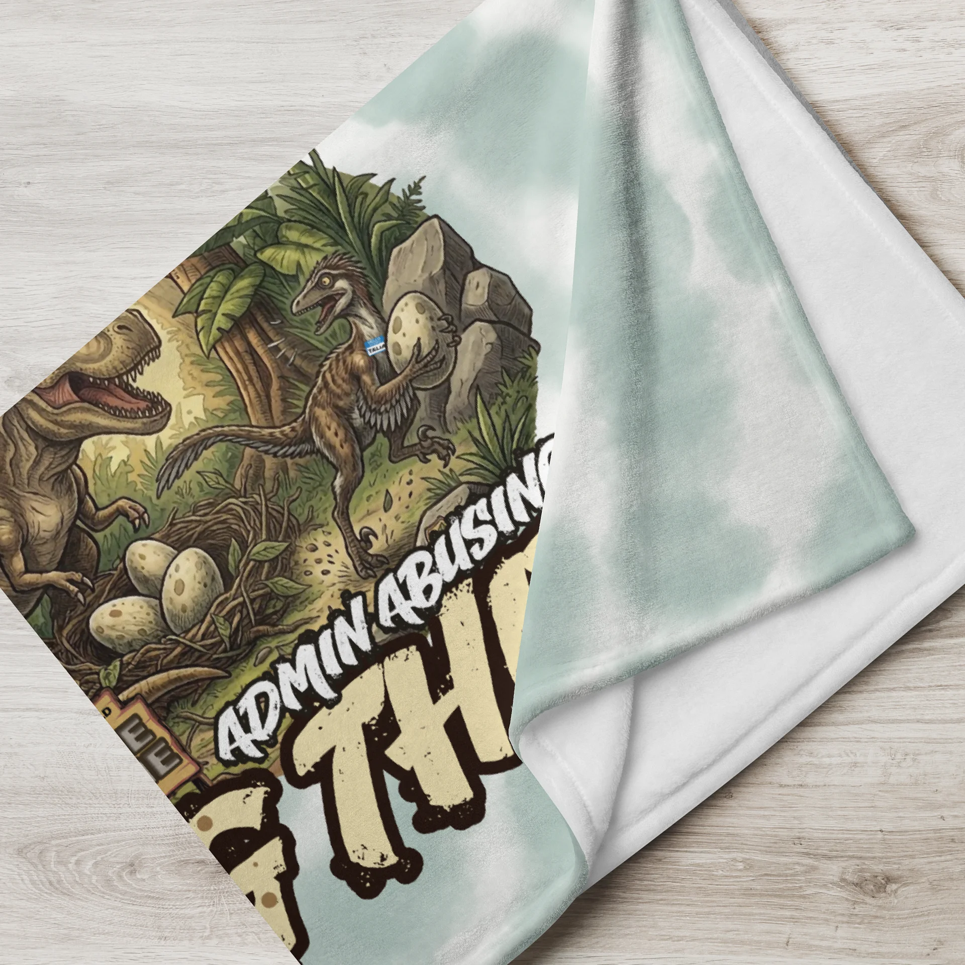 Egg Thief Talia Throw Blanket product image (2)