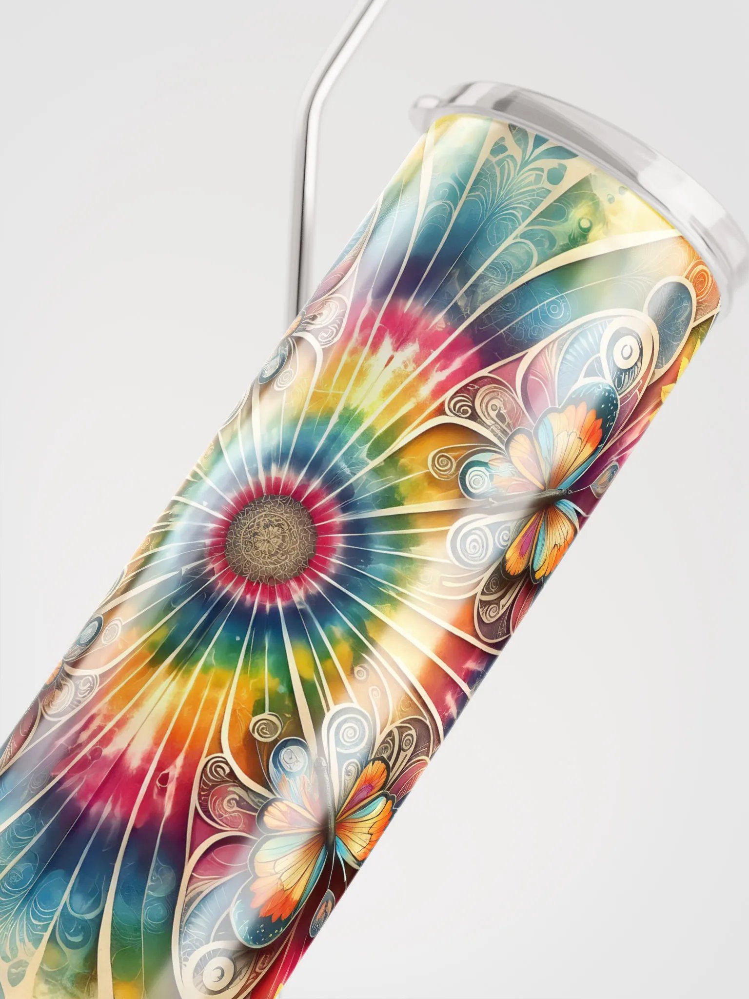Butterfly Kaleidoscope Stainless Steel Tumbler product image (5)