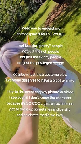 Say it with me: cosplay is for everyone & anyone!!!! 🗣️🗣️🗣️ 
•
#cosplayers #cosplayersofinstagram #cosplaying #cosplaycommuni...