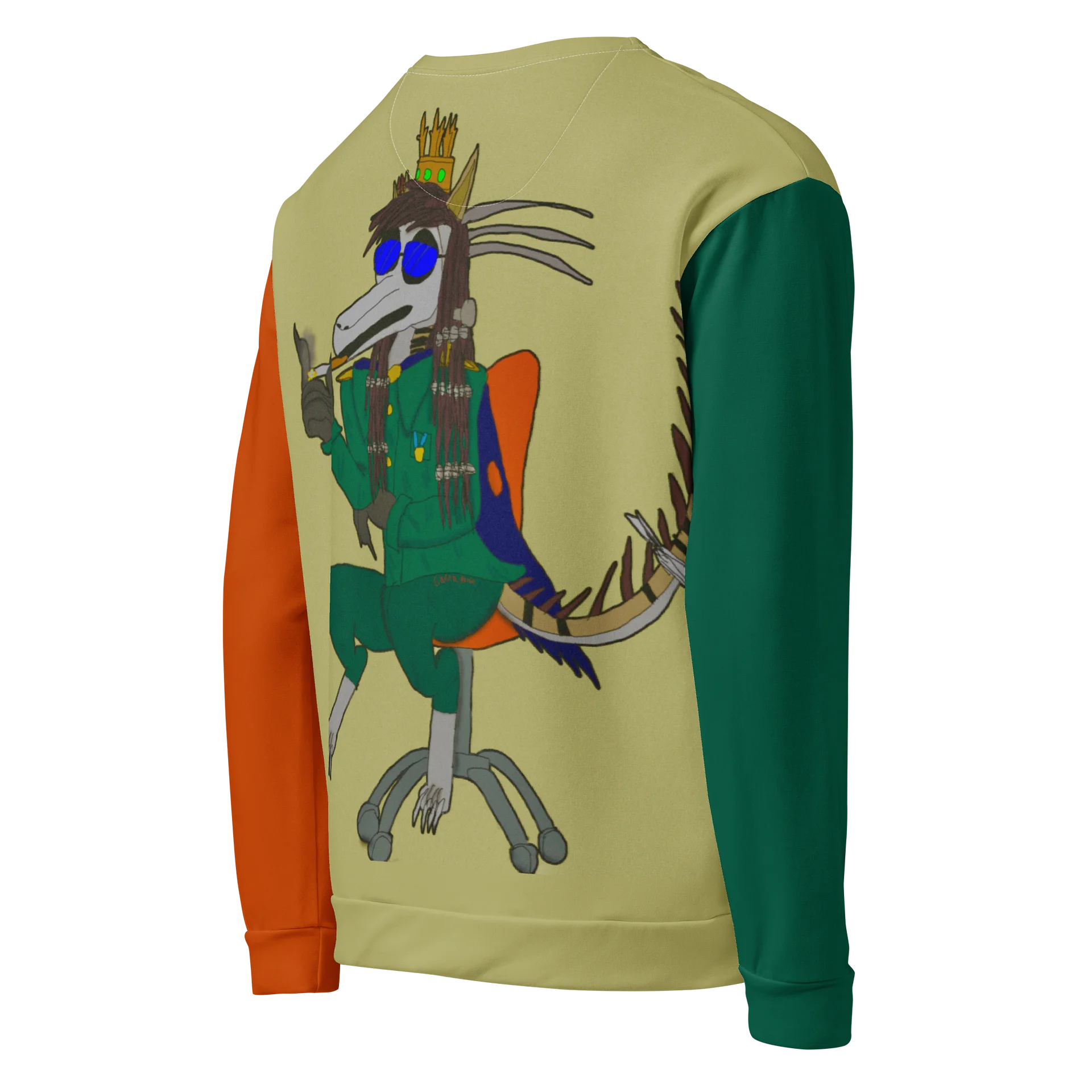 King Claw's Break All-Over Print Sweatshirt product image (5)