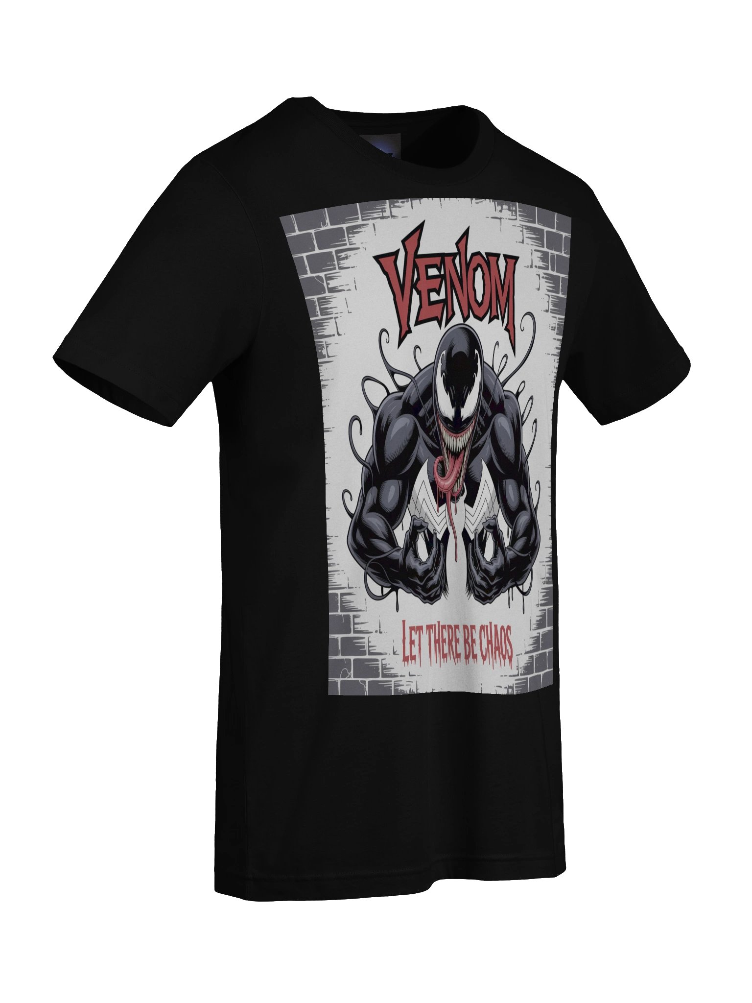 Let There Be Chaos: Venom Graffiti Supersoft Tee product image (9)