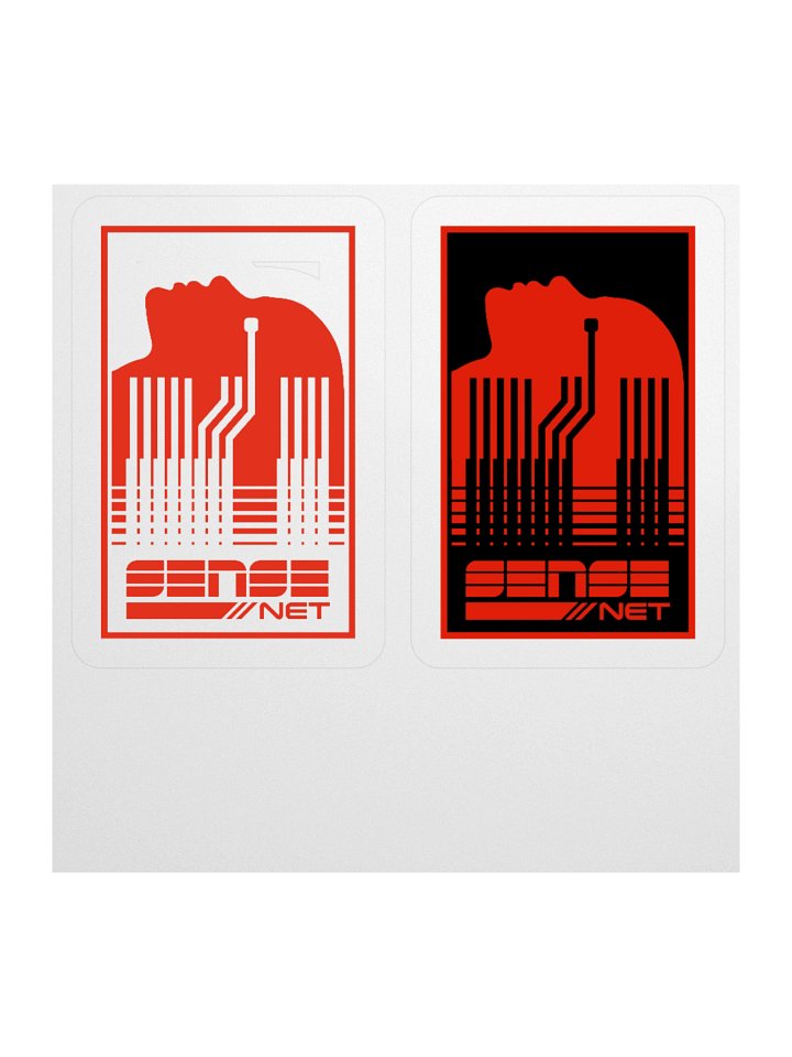 Sense/Net Logo Version 4 Stickers (red & black) product image (2)