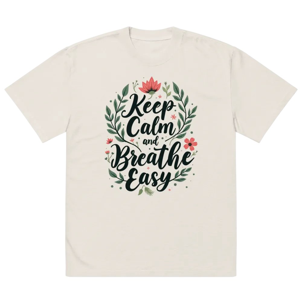 Keep Calm and Breathe Easy Design product image (3)