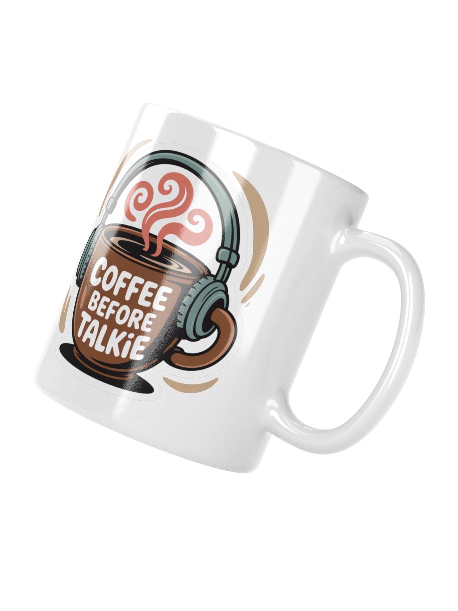Coffee Before Talkie Funny Mug – Perfect Morning Quote product image (4)