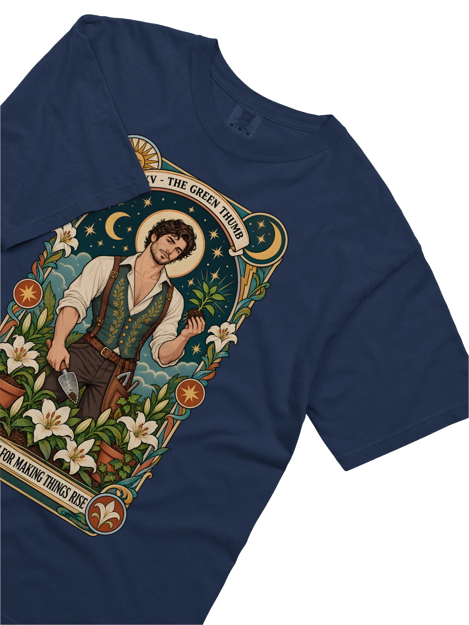 The Green Thumb Botanical Tarot Tee product image (10)