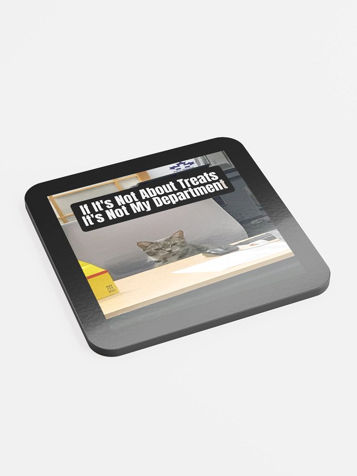 Treat department Glossed Cork Coaster product image (2)