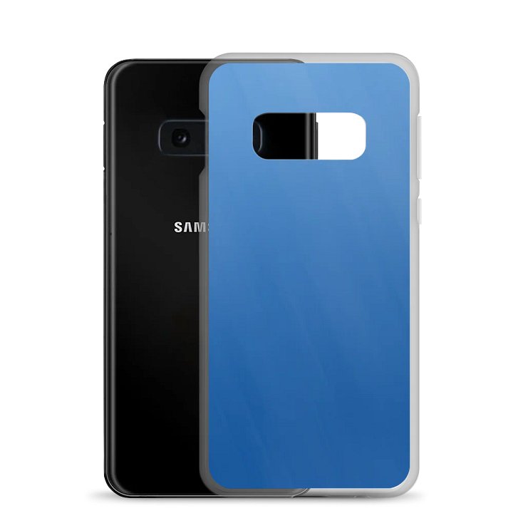 Blue Gradient Samsung® Clear Case product image (24)