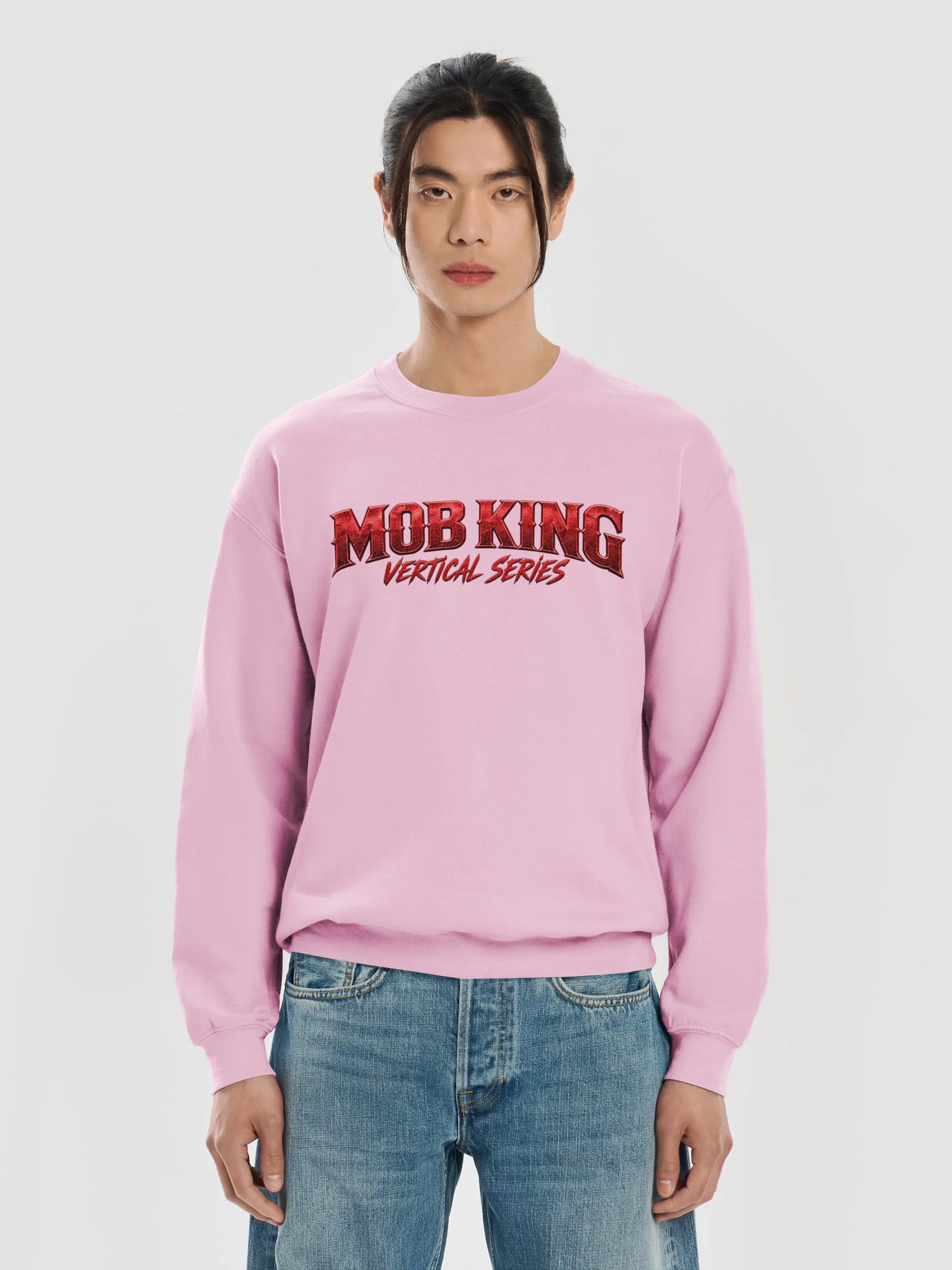MOBKING Pink Signature Crewneck product image (5)