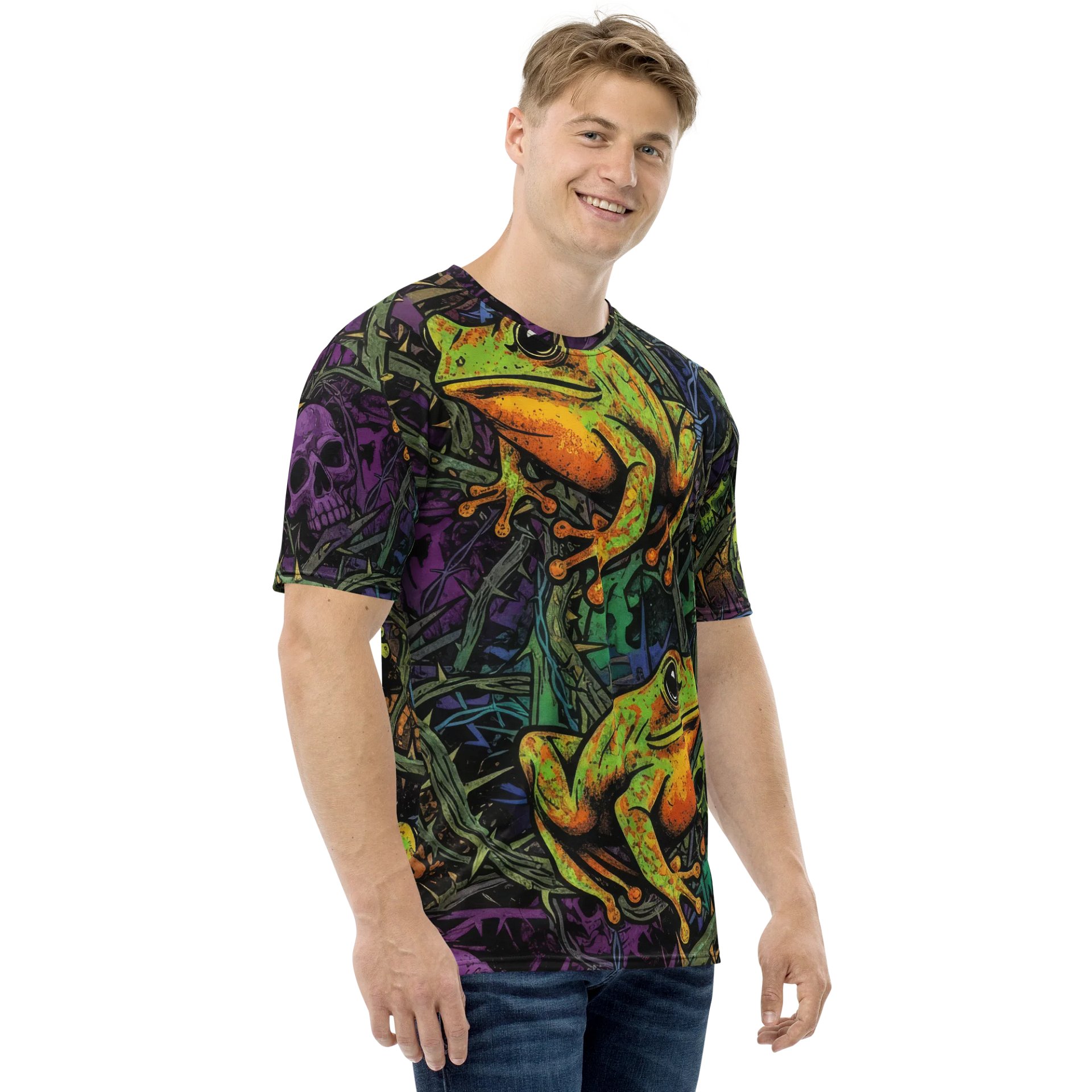 Crashout Report Toad Apocalypse All-Over Tee product image (3)
