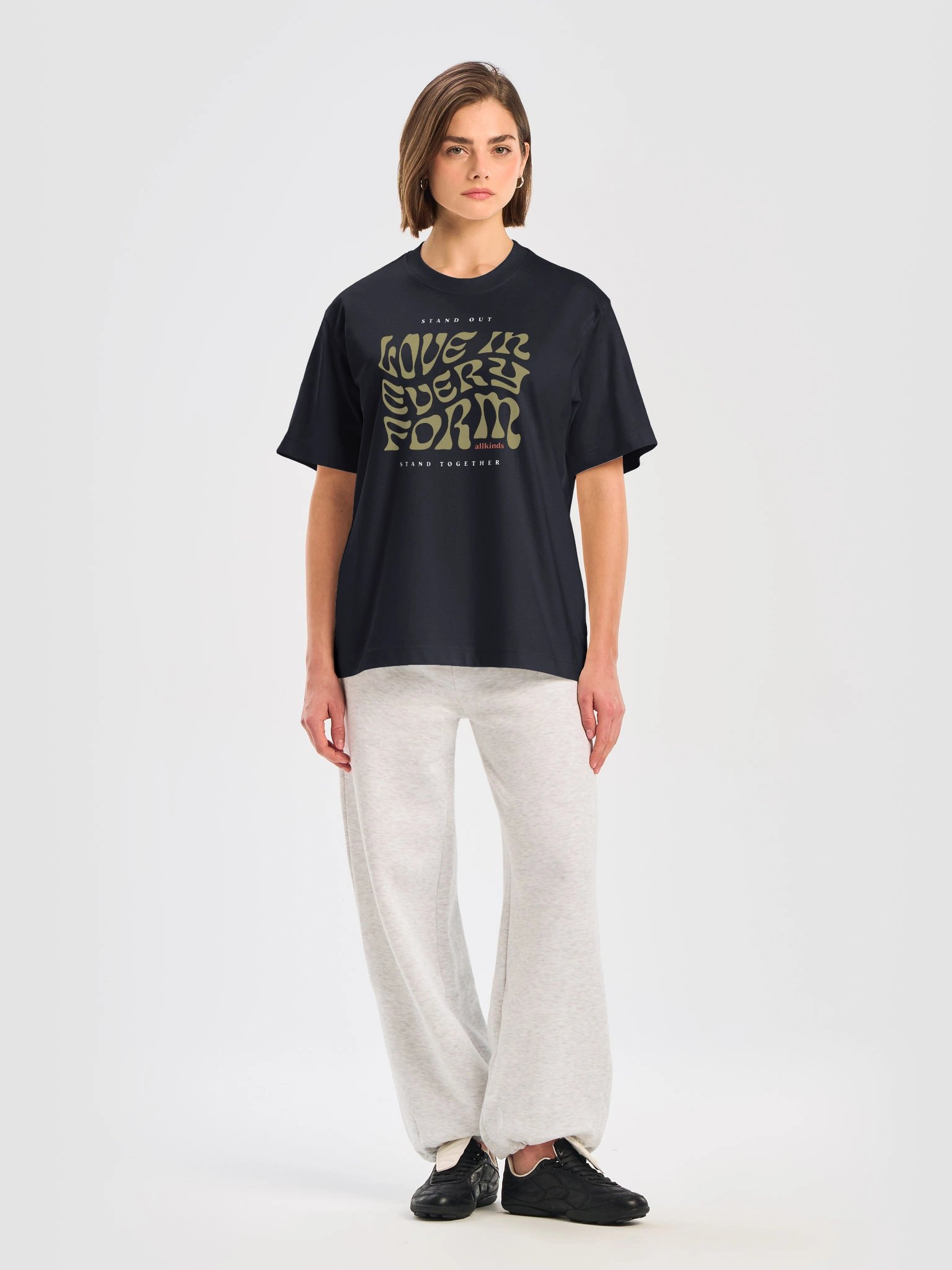the 'love in every form' tee | dark product image (6)