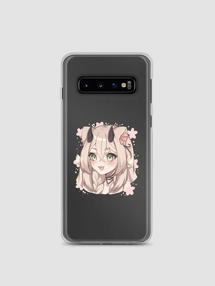 Flower Clear Samsung Case product image (1)