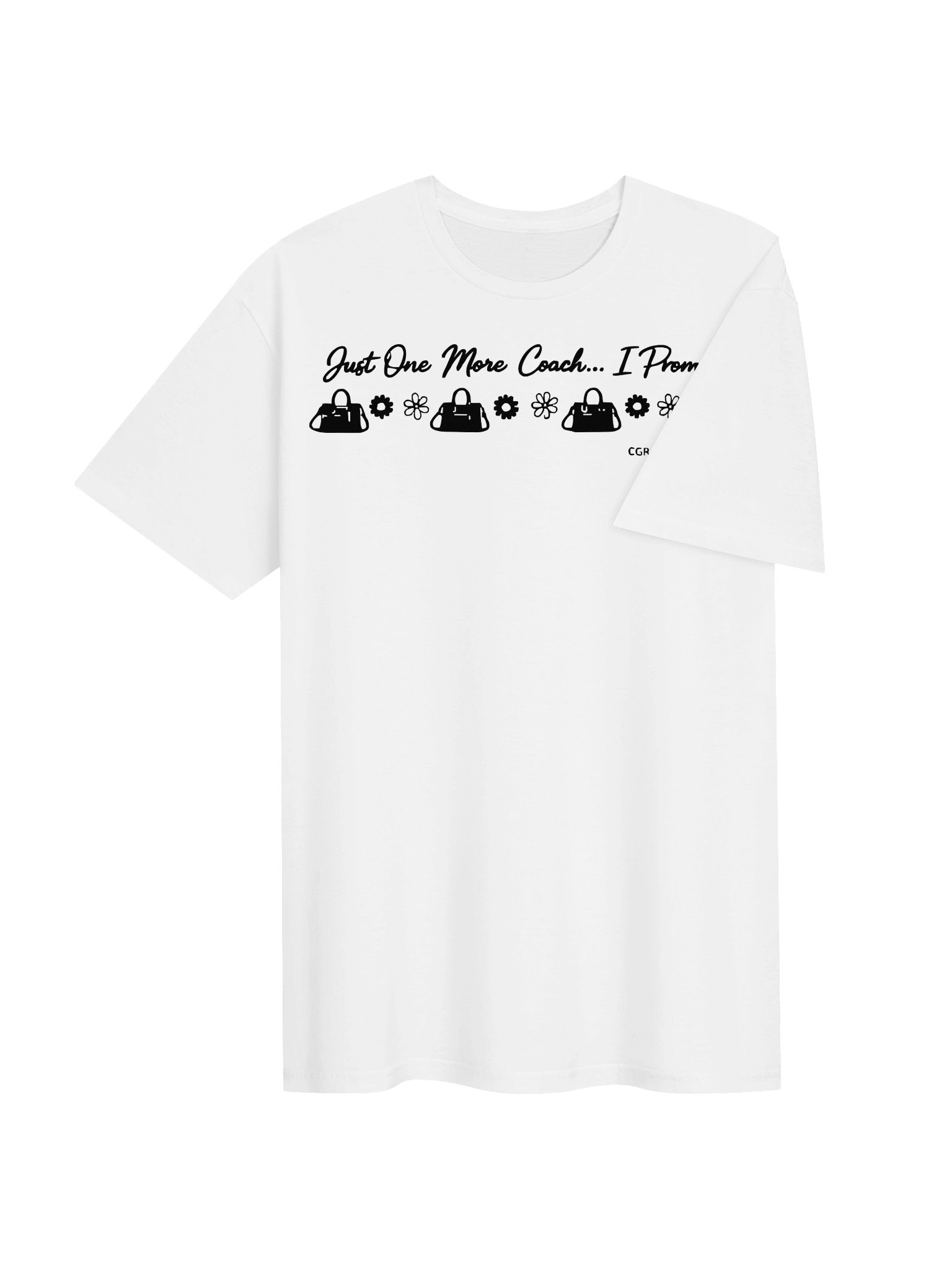 Just One More Coach... I Promise | CGR Community July 2026 Drop | Luxury Bag Lover T-Shirt product image (4)