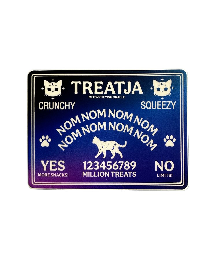 Treatja Board sticker (dark blue) product image (1)