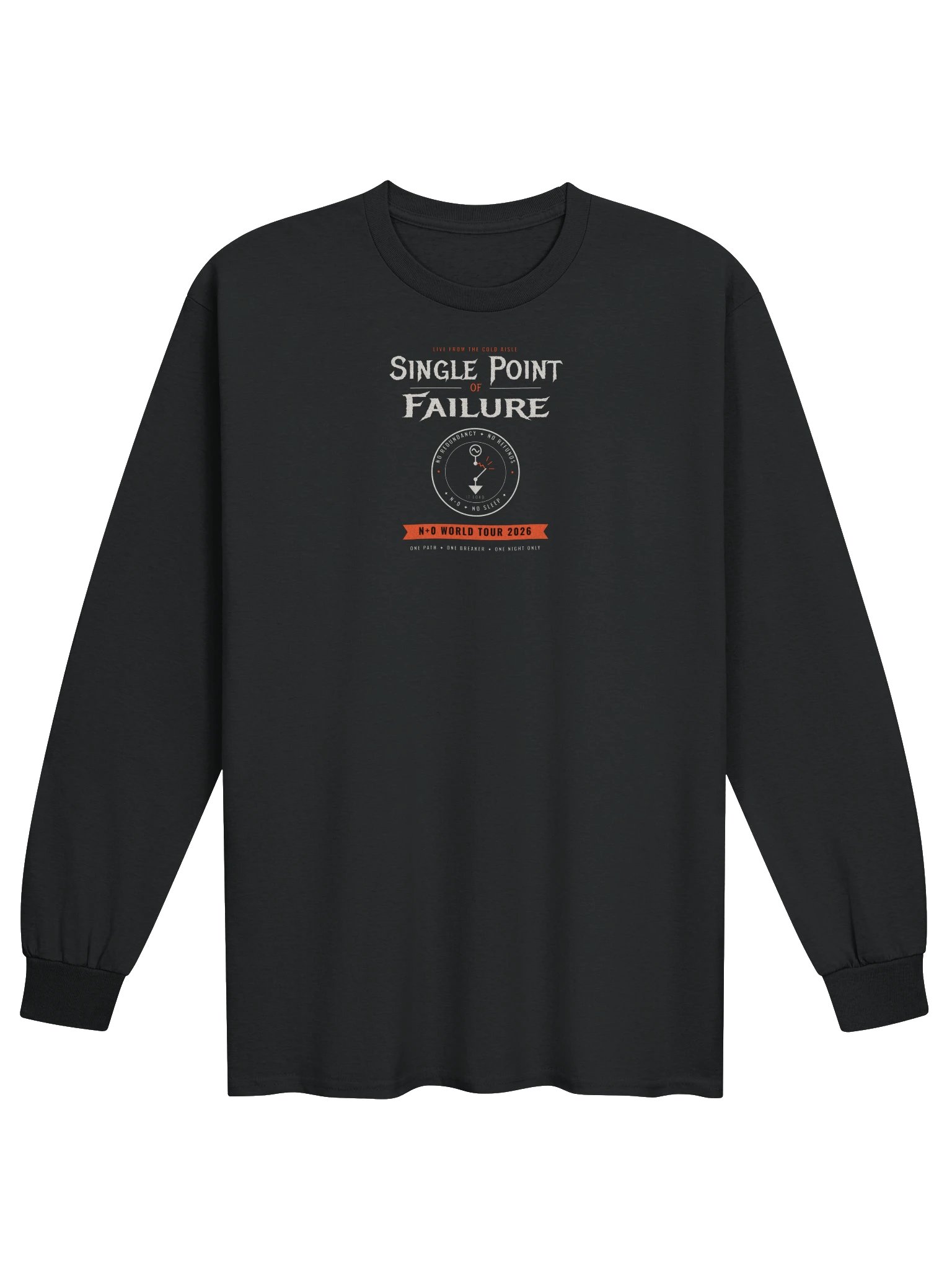 Single Point of Failure: N+0 World Tour - Long Sleeve product image (1)