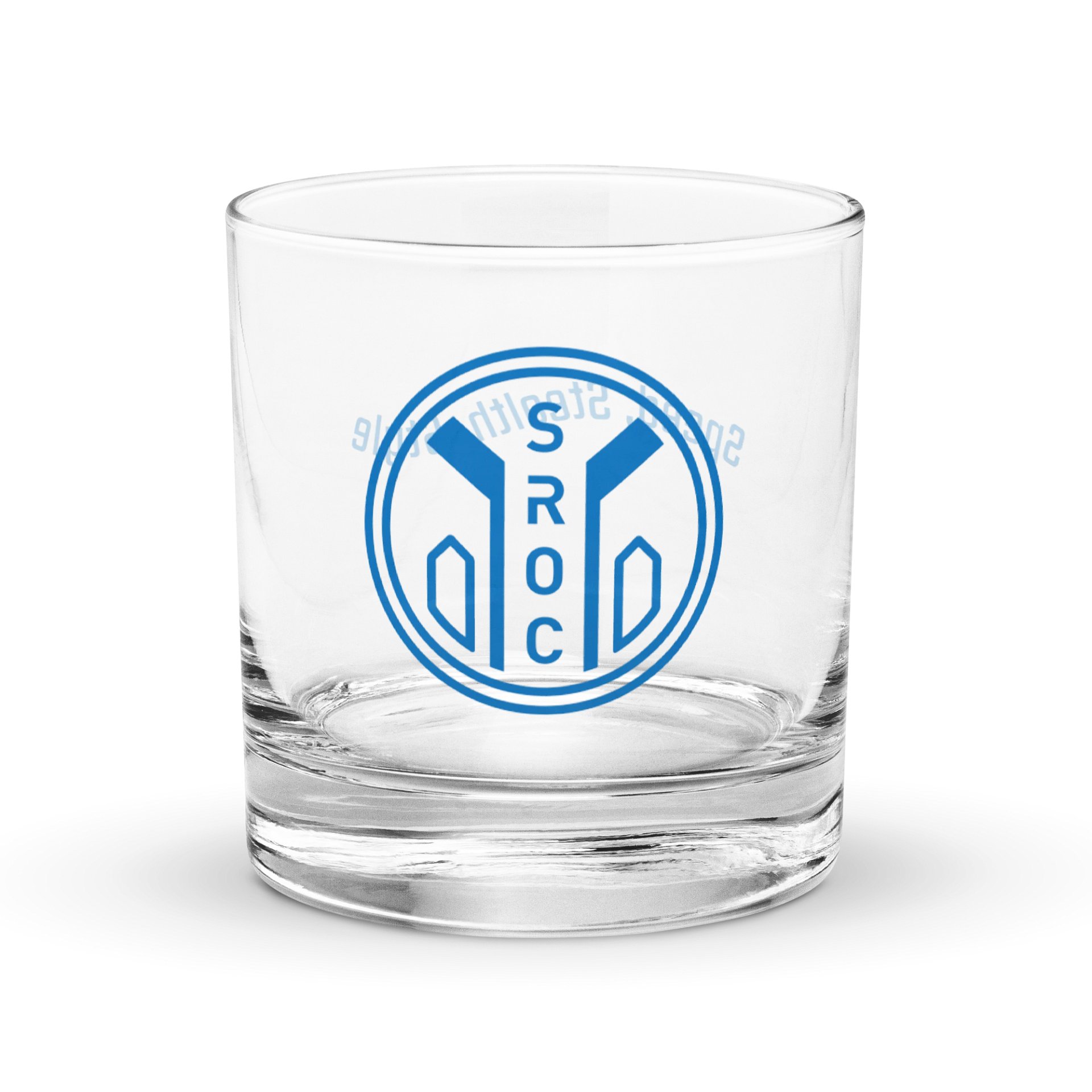 Speed, Stealth, Style Rocks Glass product image (1)