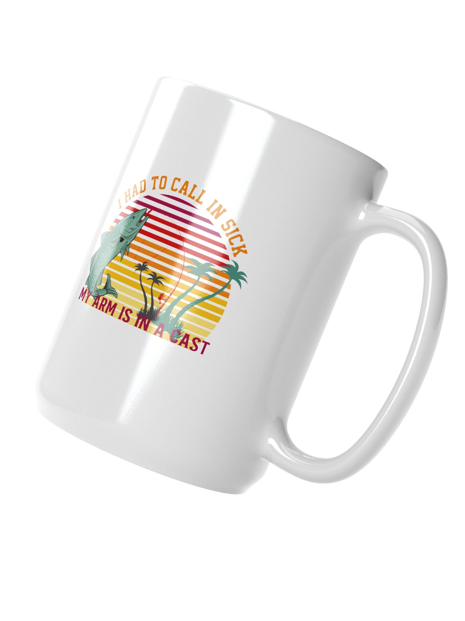 Fish Casting Humor Mug product image (3)