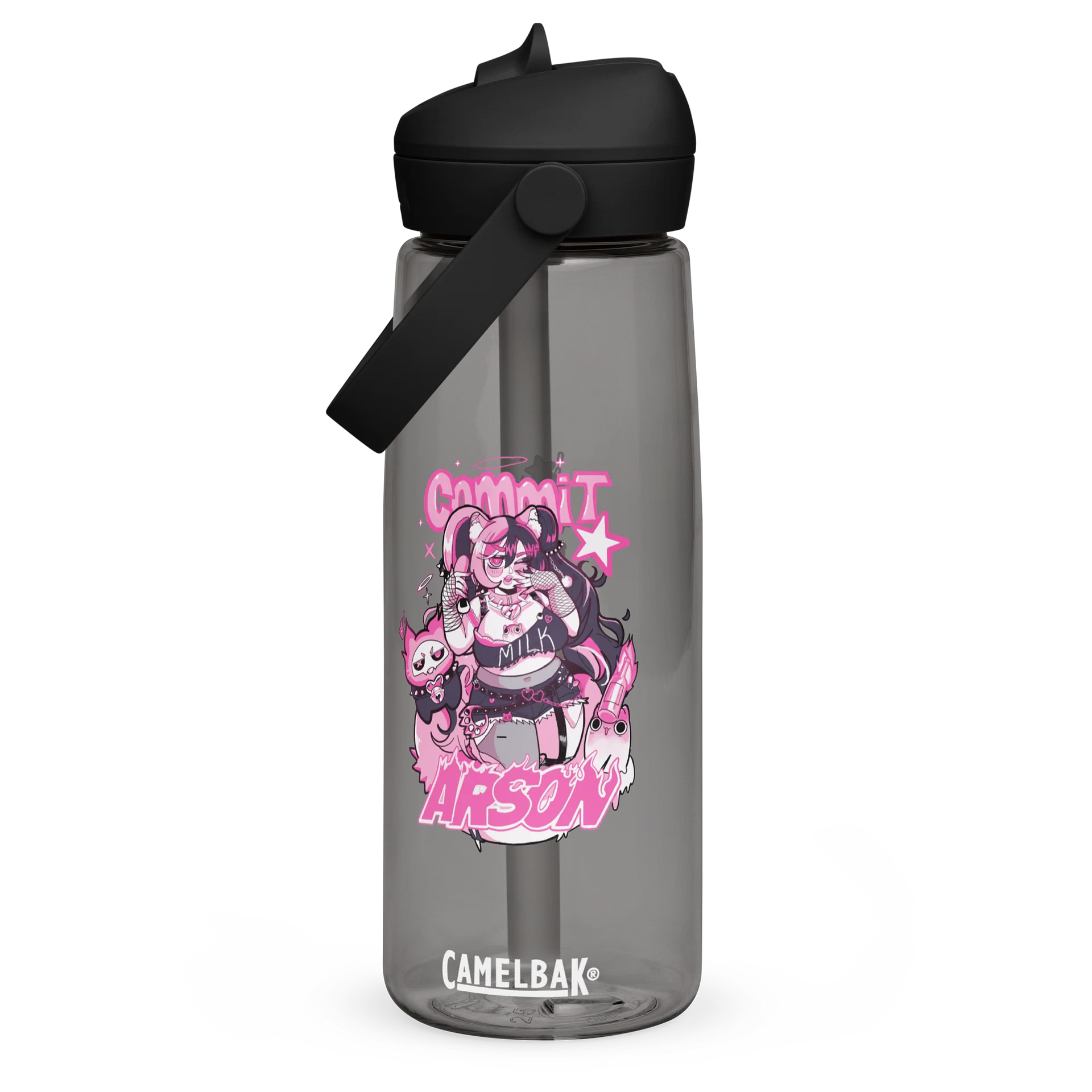 COMMIT ARSON 25oz CAMELBAK WATER BOTTLE product image (1)