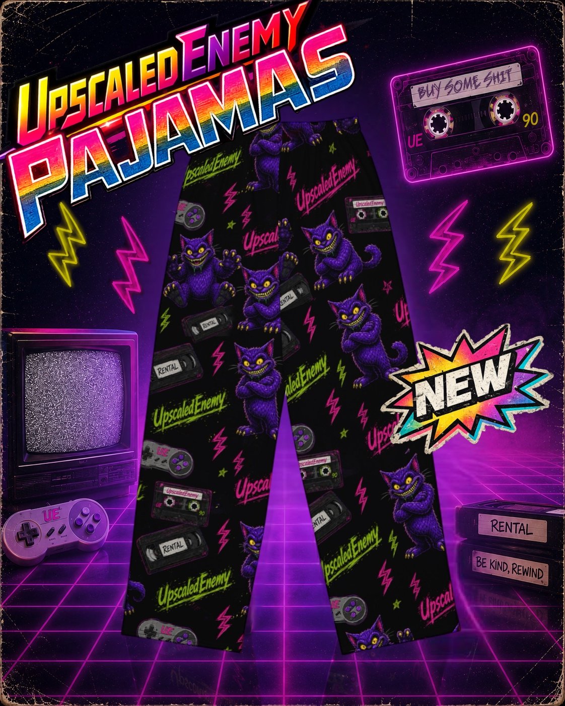 Upscaled - 80s Baby! Unisex Lounge Pants product image (1)