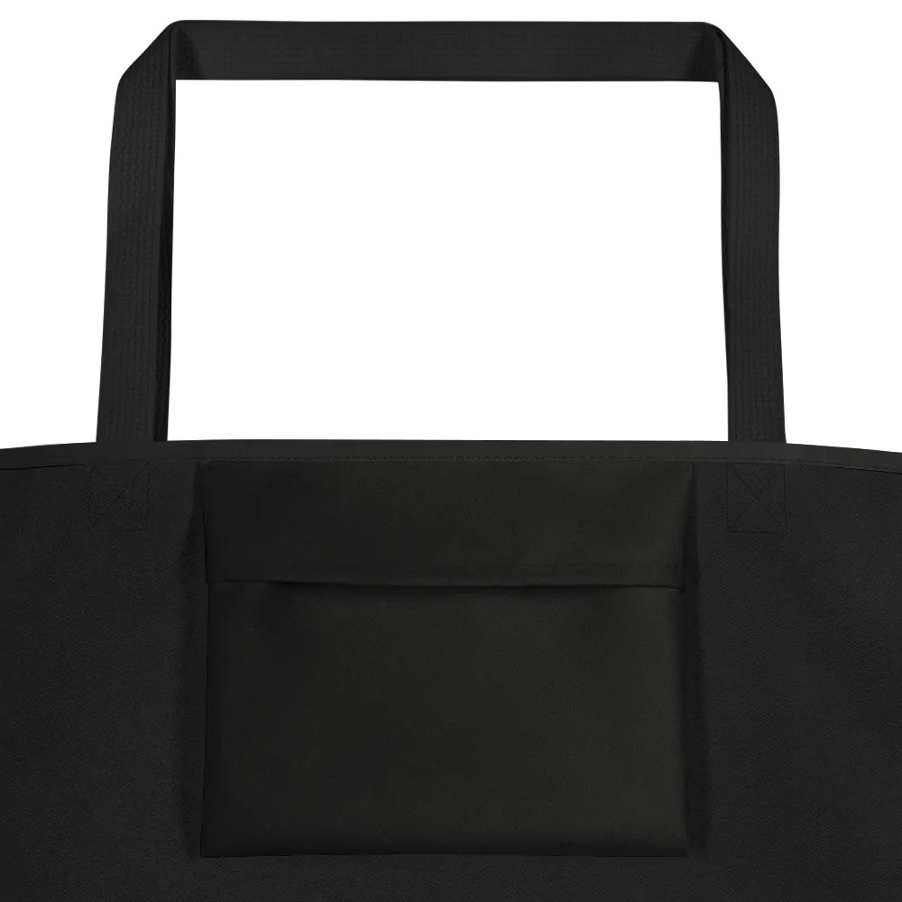 Large Tote Bag w/ Pocket LTFB0123 product image (2)