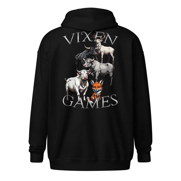 All The Bulls Vixen Games Zippy Hoodie product image (8)