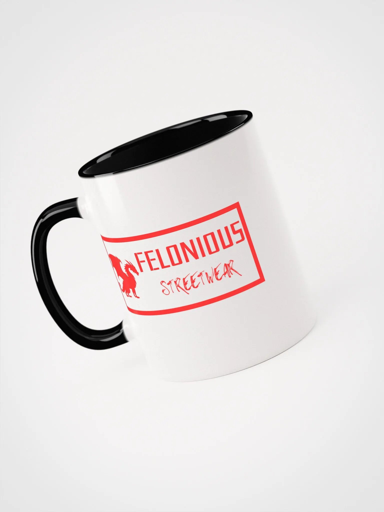Felonious Streetwear Dragon Red Logo Ceramic Mug product image (29)